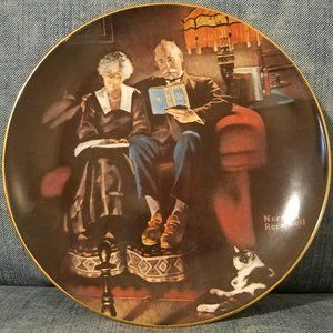 Knowles Collector Plate-1984-Norman Rockwell